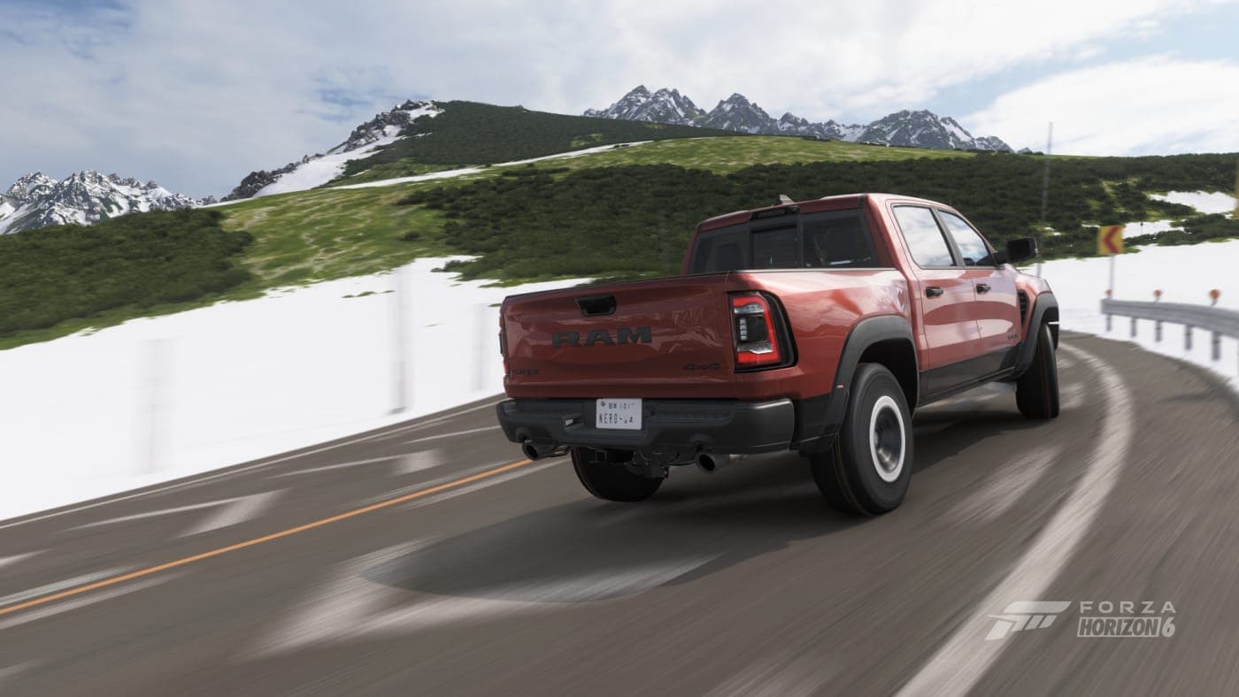 RAM truck in Forza Horizon 6